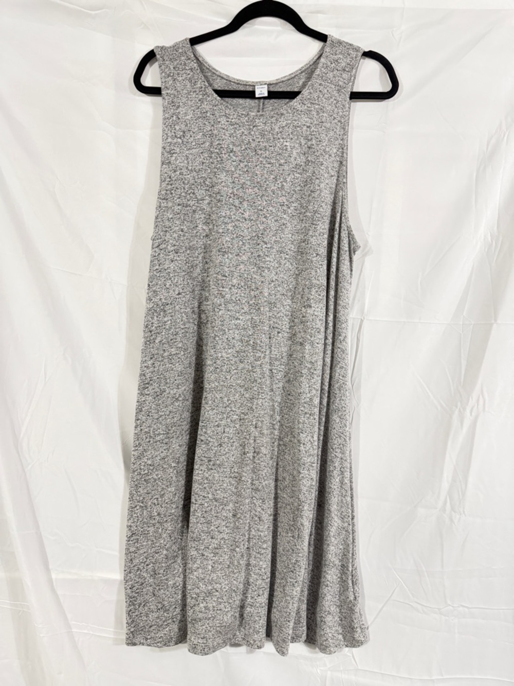 Old Navy Heather Gray Sleeveless Swing Dress